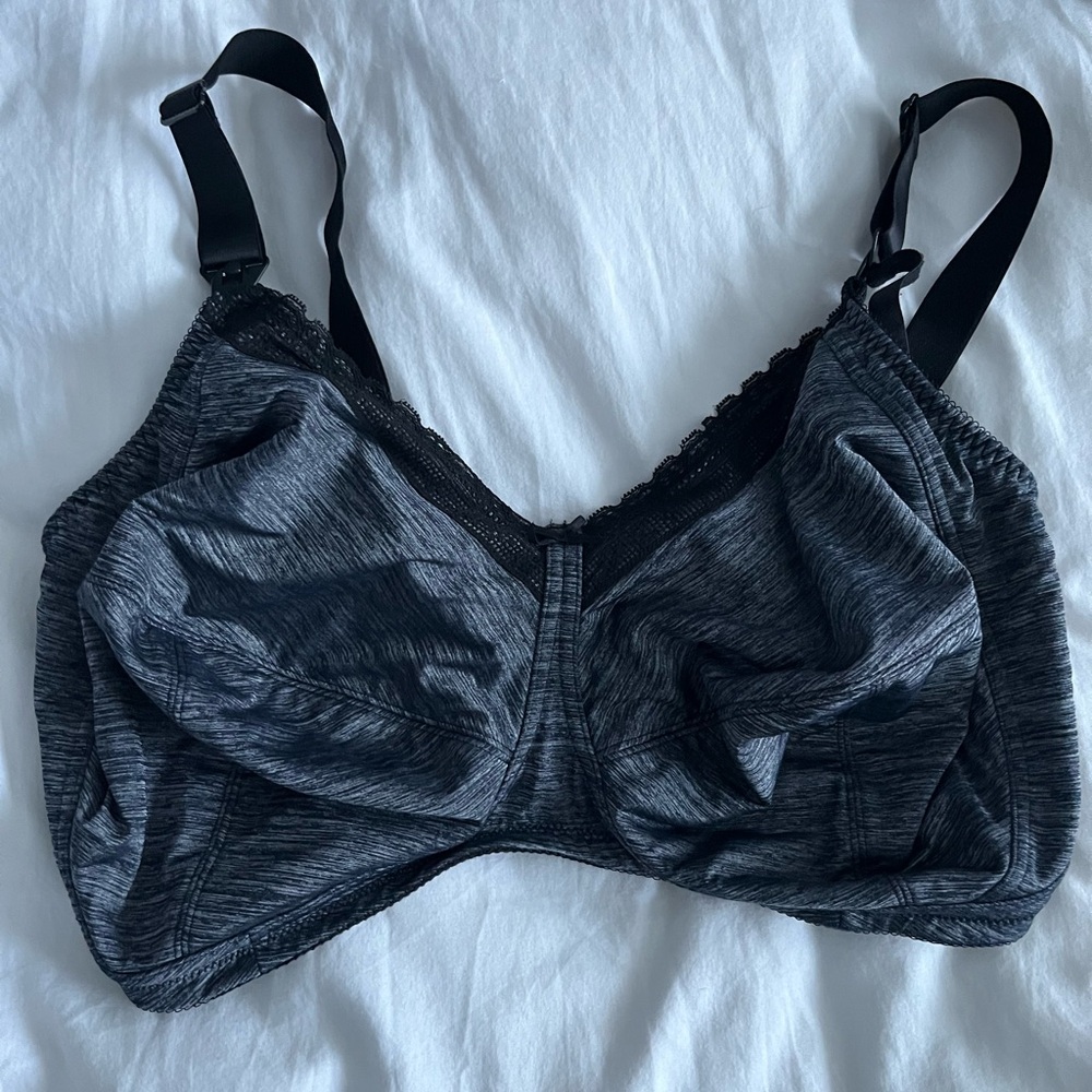 Women's full coverage breast feeding Lounge Bra